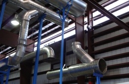 thermal oxidizer fabrication